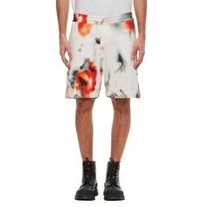 Alexander Mcqueen Cotton Printed Shorts - NWT